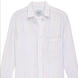 Rails Ellis pastel stripe button down. Xs